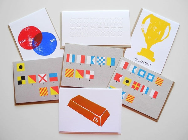 Greeting cards by Yellow Owl Workshop