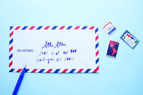 Set of 10 Air Mail Envelopes