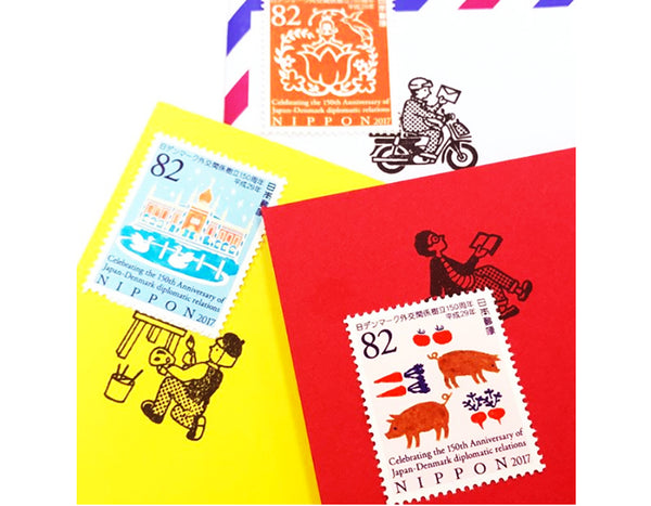 A small world around stamps