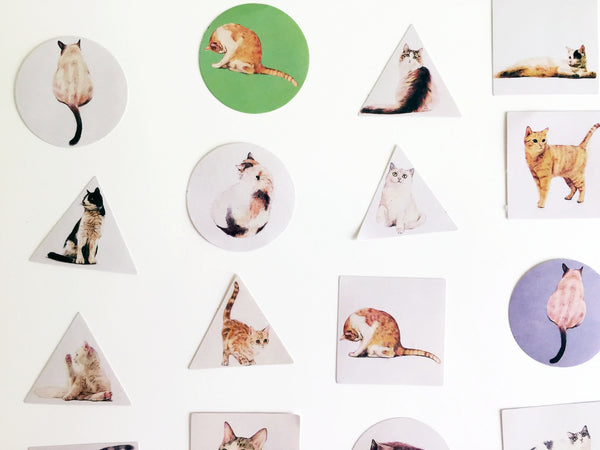 Cat Pack of Stickers