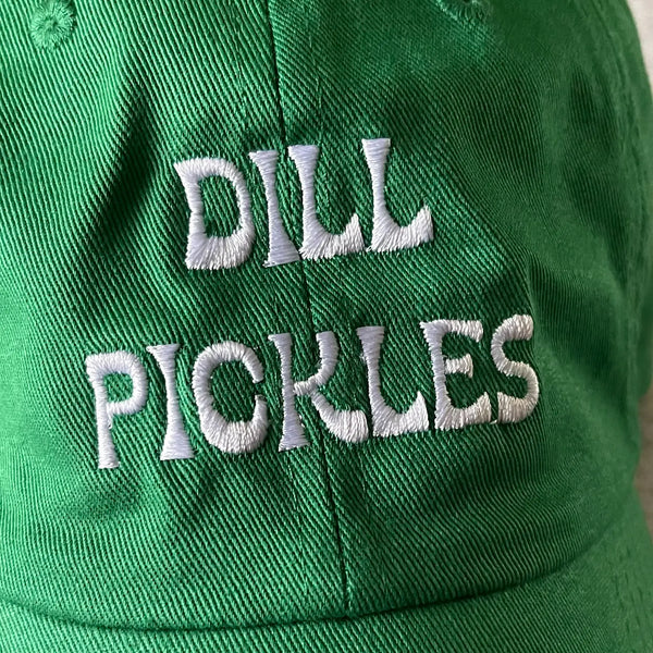 Dill Pickles Baseball Cap Unisex Dad Hat gifts green