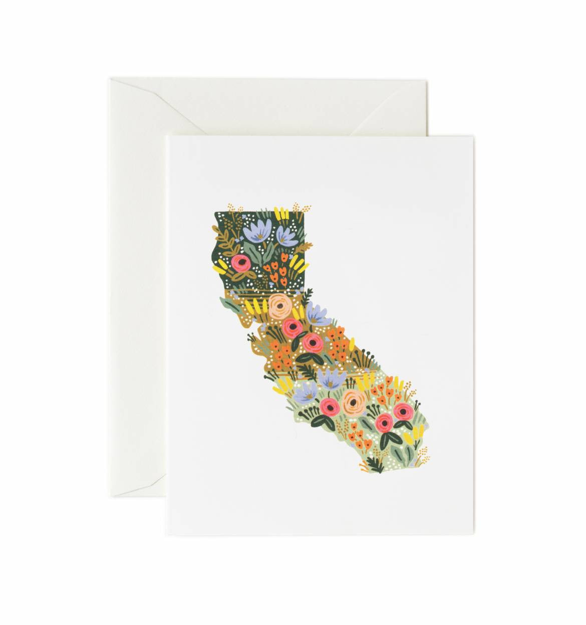 California Wildflowers Greeting Card