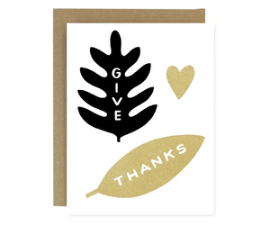 GIVE THANKS CARD
