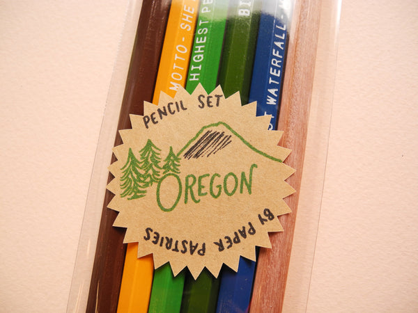 Paper Pastries Oregon Pencil Set