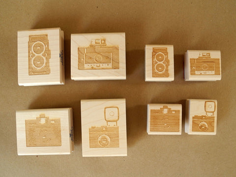 Classic Camera Rubber Stamp