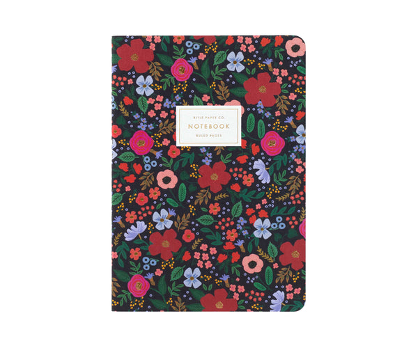 Wild Rose Stitched Notebook Set by Rifle Paper Co