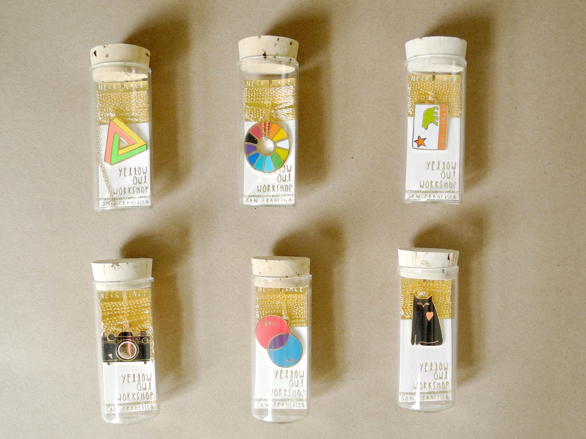 Yellow owl 2025 workshop earrings